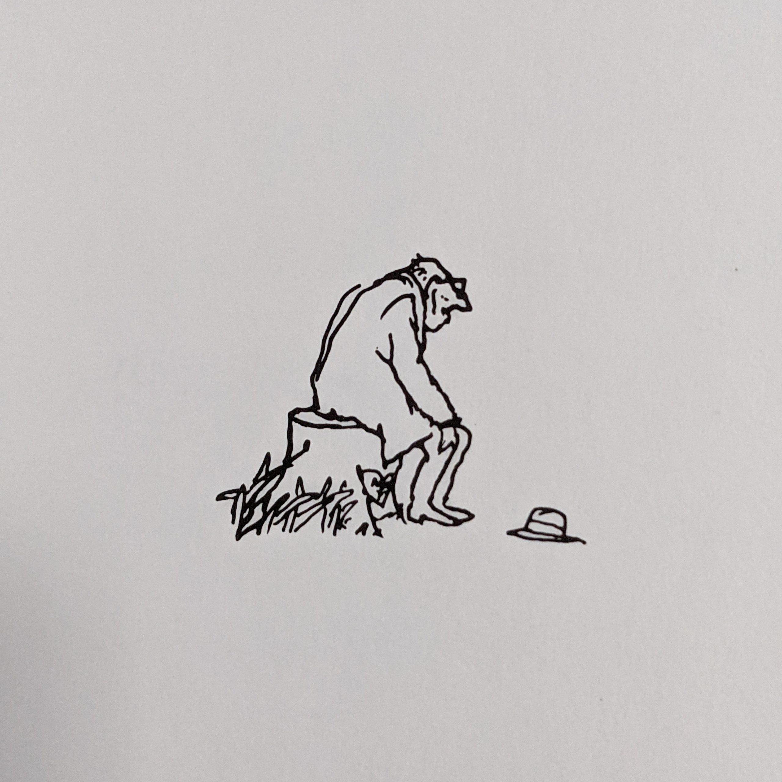 The glass has beer in it, so just drink it.